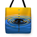 Drop Splash Impact Ripples Water Ripple Effect - Tote Bag