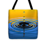 Drop Splash Impact Ripples Water Ripple Effect - Tote Bag