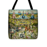 Hieronymus Bosch 1500  The Garden of Earthly Delights 3 panel in 1 - Tote Bag