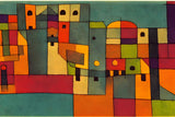 AI art paul klee inspired village 1
