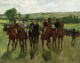 Edgar Degas 1834 1917 The Riders 1885