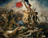 Eugene Delacoix 1830 Liberty Leading the People