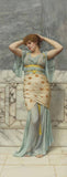 John William Godward 1894 Beauty In A Marble Room