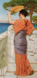John William Godward 1911 On The Balcony