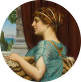 John William Godward 1904 A Pompeian Lady