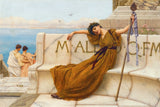 John William Godward 1890 The Priestess of Bacchus