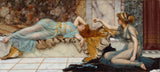 John William Godward 1909 Mischief and repose