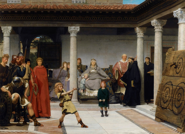 Lawrence Alma Tadema 1836 1912 Education Of The Children of Clovis 1861