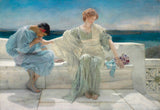 Lawrence Alma Tadema 1836 1912 Ask me no more 1906