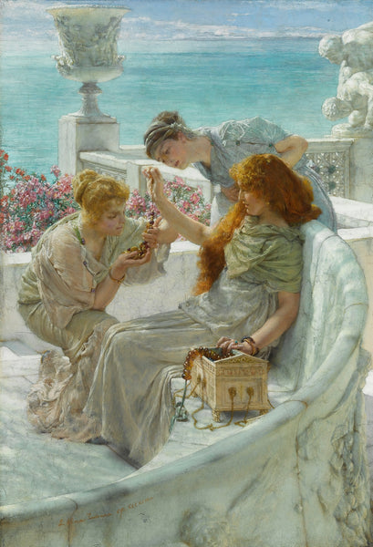 Lawrence Alma Tadema 1836 1912 Fortunes Favourite 1897