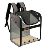 PVC Breathable Large Capacity Cat Carrying Space Capsule Cat Bag Portable Pet Dog Backpack Fold