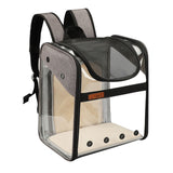 PVC Breathable Large Capacity Cat Carrying Space Capsule Cat Bag Portable Pet Dog Backpack Fold
