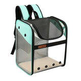 PVC Breathable Large Capacity Cat Carrying Space Capsule Cat Bag Portable Pet Dog Backpack Fold