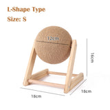 Cat Scratching Ball Toy Sisal Rope Ball Kitten Climbing Board Grinding Paws Toy Cat Scratcher Wear-resistant Pet Supplies