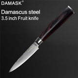 Damask Damascus Knife 73 Layer Vg10 Japanese Steel Kitchen Paring Utility Santoku Slicing Chef