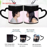 Design Your Own - Personalized Diy Photo Magic Color Changing Mug