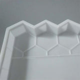 Garden Fence Concrete Stone Road Flower Bed DIY Decor Pave Making Plastic Reusable