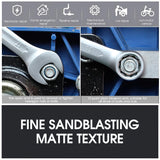 1pc Ratchet Combination Metric Wrench Hand Tools Mechanical Tools Torque Gear Socket Wrench Set Nut Tools Repair Tools