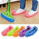 5 Pairs Floor Dust Cleaning Slippers Shoes Lazy Mopping Shoes Micro Fiber Quick House Cleaning Washable Reusable Mop Head Cover