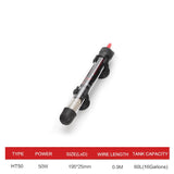Aquarium Heater Rod Adjustable Temperature Thermostat Submersible Auto Heating Fish Tank Aquarium Heater 25-300W 110-240V