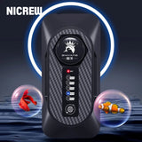 Portable Aquarium Ozone Generator 120mg 5 Speed Adjustable for Plant Fish Tank Air Water Ozonizer Low Noise EU/US Plug 6W