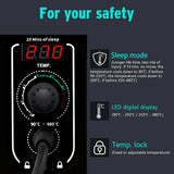 60W Soldering Iron Station Rework Kit Fast Heating 480 ℃ Electronic Welding Soldering Iron LED Digital Temperature Controller