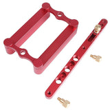 Woodworking Hole Drill Punch Positioner Guide Locator Multi-function Drill Punch Locator Aluminium Alloy Wood Working DIY Tool