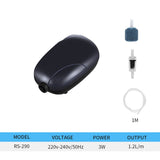 Aquarium Air Pump Fish Tank Mini Compressor Oxygen pump Single Double Outlet with Check Valve Tube Aquatic Accessories