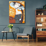 Hand Painted Oil Painting Picasso People Abstract Canvas Abstract For Hotel Decors
