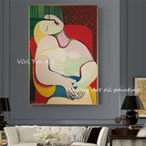 Nordic Style oil paintings Hand Painted Abstract Canvas Painting Art Picasso picturess