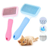 Cat Comb Dog Brush Pet Hair Remover Pet Removes Undercoat Tangled Hair Grooming Dogs Accessories Cleaning Supplies Hair Tools