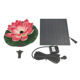 Solar Fountain Solar Water Pump with Solar Panel 7V 2.5W Garden Decoration Bird Bath Pool Pond Aquarium Floating Water Fountain