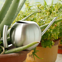 1000ML Stainless Steel Watering Pot Household Watering Can Kettle Gardening Tools for Garden Flowers Plants Veb Watering Device