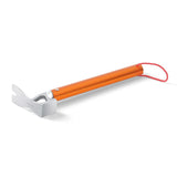 Lightweight Camping Tent Peg Hammer Stainless Steel Tent Nail Puller Extractor Bottle Opener Outdoor Mountaineering Hiking Tool