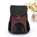 Dog Carrier Bag Portable Double Shoulder Travel Pet Dogs Backpack Outdoor Cat Puppy Front Bag Mesh Backpack Pet Supplies