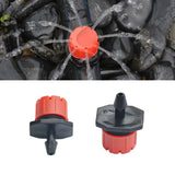 50-200pcs Adjustable Irrigation Drippers Automatic Watering Garden Sprayer Micro Drip Lawn Plants Sprinkler Irrigation Dropper