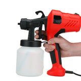 400W Electric Spray Gun 800ml Handheld Paint Sprayer Power Tools Paint Spraying Machine for Painting Wood Furniture Wall Car