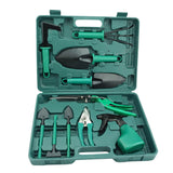 10pcs Garden Tools Hand Pruning Shears Spray Bottle Trowel Transplanter Spade Shovel Set Trowel Farmland Gardening Bonsai Tool