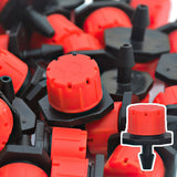 100pcs/lot Automatic Watering Drippers Adjustable Drip Watering Irrigation System Sprinklers Garden Sprayer Micro Drip Dropper