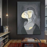 Abstract Picasso Oil Painting Hand Painted Real Canvas Painting Modern