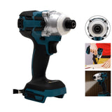 18V Electric Screwdriver Brushless Cordless Impact Wrench 1/4 inch Impact Driver Power Tool Drill for Makita DTD154 Battery
