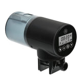 200ml Automatic Fish Feeder Programmable Electric Fish Food Dispenser for Aquarium Fish Tank .LCD Digital Timing Feeder