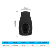 Aquarium Fan Fish Tank External Cooling Fan Aquarium Cooling Fans Fish Tank Cooling Two-speed Speed Regulation 110-240V