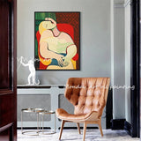 Nordic Style oil paintings Hand Painted Abstract Canvas Painting Art Picasso picturess