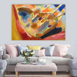 Hand Painted Modern Famous Art Abstractist Wassily Kandinsky Oil Painting for Living Decor