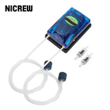 3W 5W Aquarium Air Pump Fish Tank Oxygen Pump Air Compressor Single Double Aerator for Fish Aquarium Accessories 220-240V