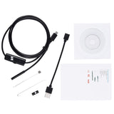 8mm Endoscope Camera 1280*720P HD USB Inspection Camera Waterproof 6 LED Endoscopic Inspection for Android Smart Mobile Phone