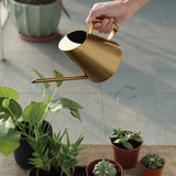 400/1000/1500ML Stainless Steel Watering Can Household Pot Gardening Tool Long Mouth Watering Device Sprinkling for Plant Flower