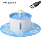 1.6L Pet Automatic Water Fountain Electric Cats Dog Drinking Feeder Bowl Mute Dog Cat Water Dispenser Pets Drinker Feeder