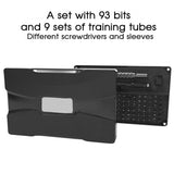 Screwdriver Set 93pcs Precision Magnetic Driver Bits 9pcs Socket 130mm Extension Bar Hand Tools DIY Dismountable Hand Tools